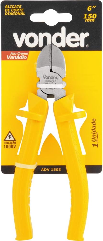 Alicate Corte Diagonal 6" com Isolação Até 1000 V 3