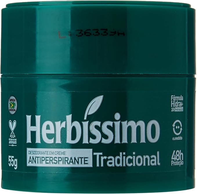 Desodorante Creme Antitranspirante Tradicional Herbíssimo 1