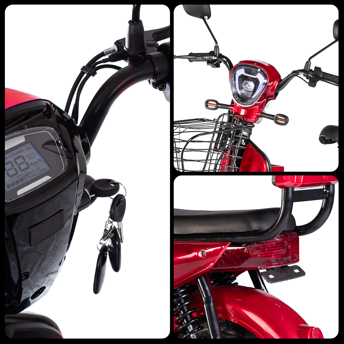 Bicicleta Scooter Elétrica Basket Wx-03 WeHawk 2