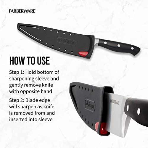 Faca de Chef Farberware Edgekeeper 4