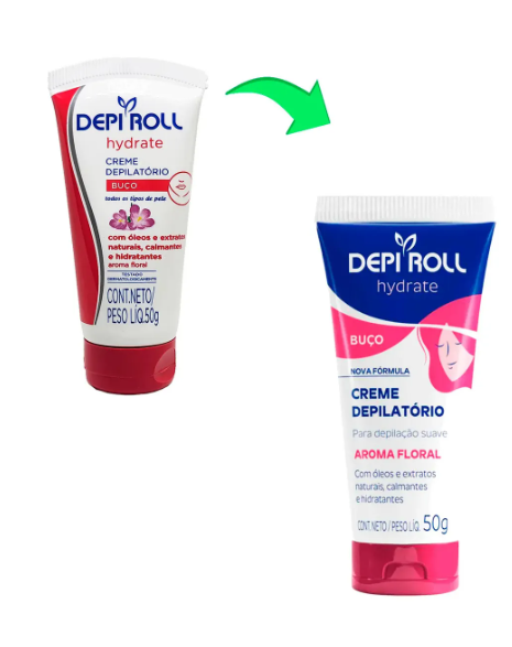 Creme Depilatório Buço Hydrate 3