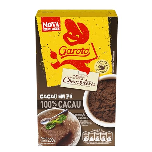 Cacau em Pó Garoto 100% 1
