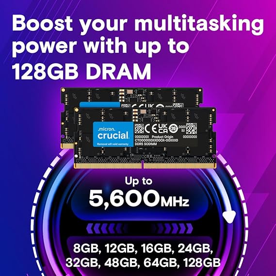 Crucial 16 GB DDR5-5600 SODIMM 3
