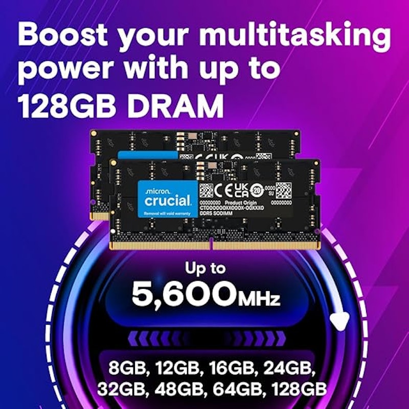 Crucial 16 GB DDR5-5600 SODIMM 3