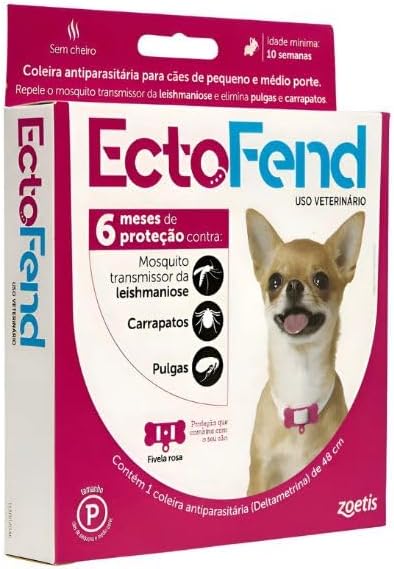 Coleira EctoFend Deltametrina 4% 3