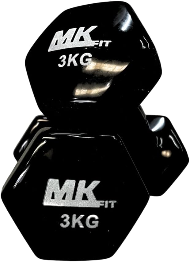 Kit 2 Halteres 3 Kg MK Fit 2