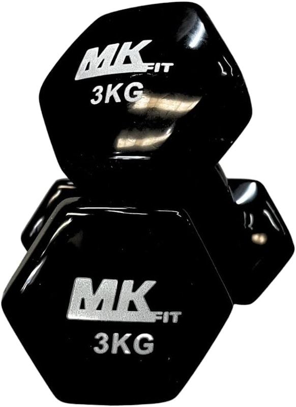 Kit 2 Halteres 3 Kg MK Fit 2
