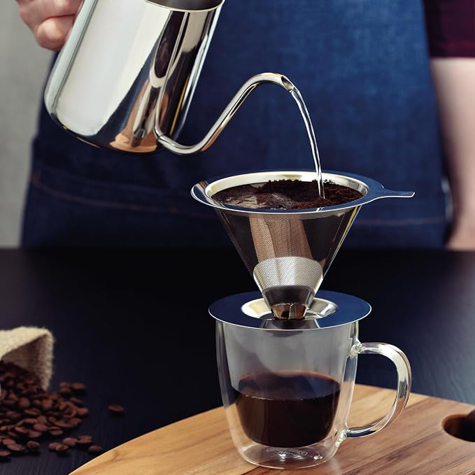 Coador de Café em Aço Inox 4