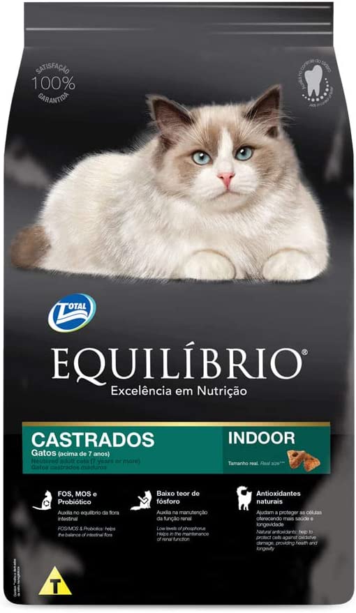 Ração Total Equilíbrio Castrado Sênior 1