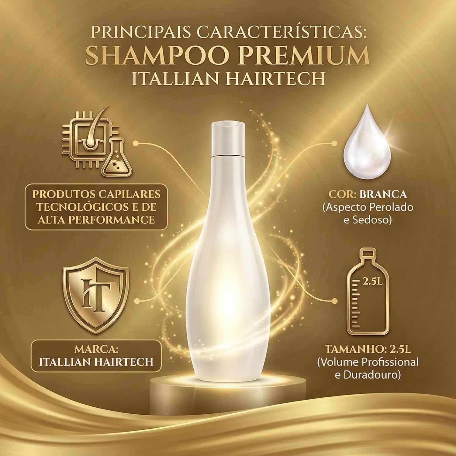Shampoo Hidratante Lavatório Itallian Color 2
