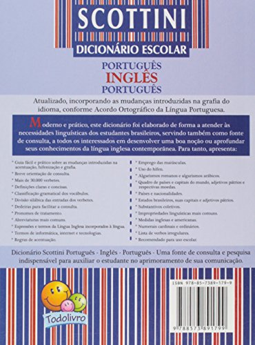 Scottini Dicionário Escolar de Inglês 2