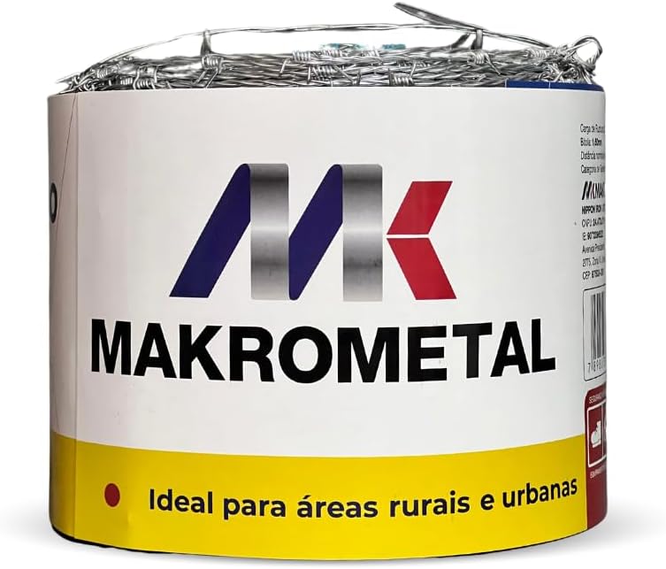 Arame Farpado Galvanizado Cerca Rural 2