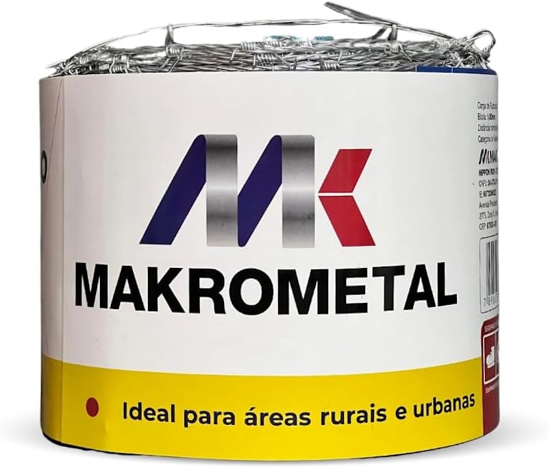 Arame Farpado Galvanizado Cerca Rural 2