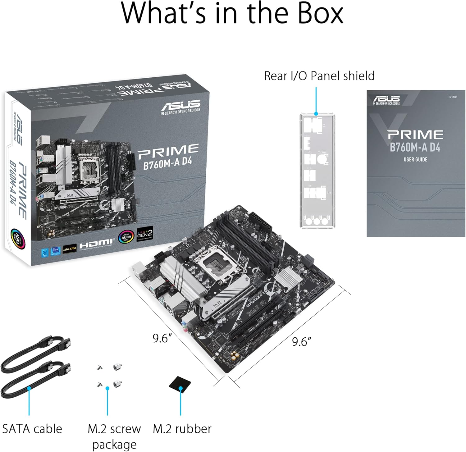 Placa-Mãe ASUS Prime B760M-A 5