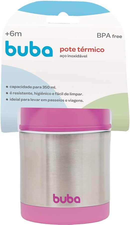 Pote Térmico Rosa  3