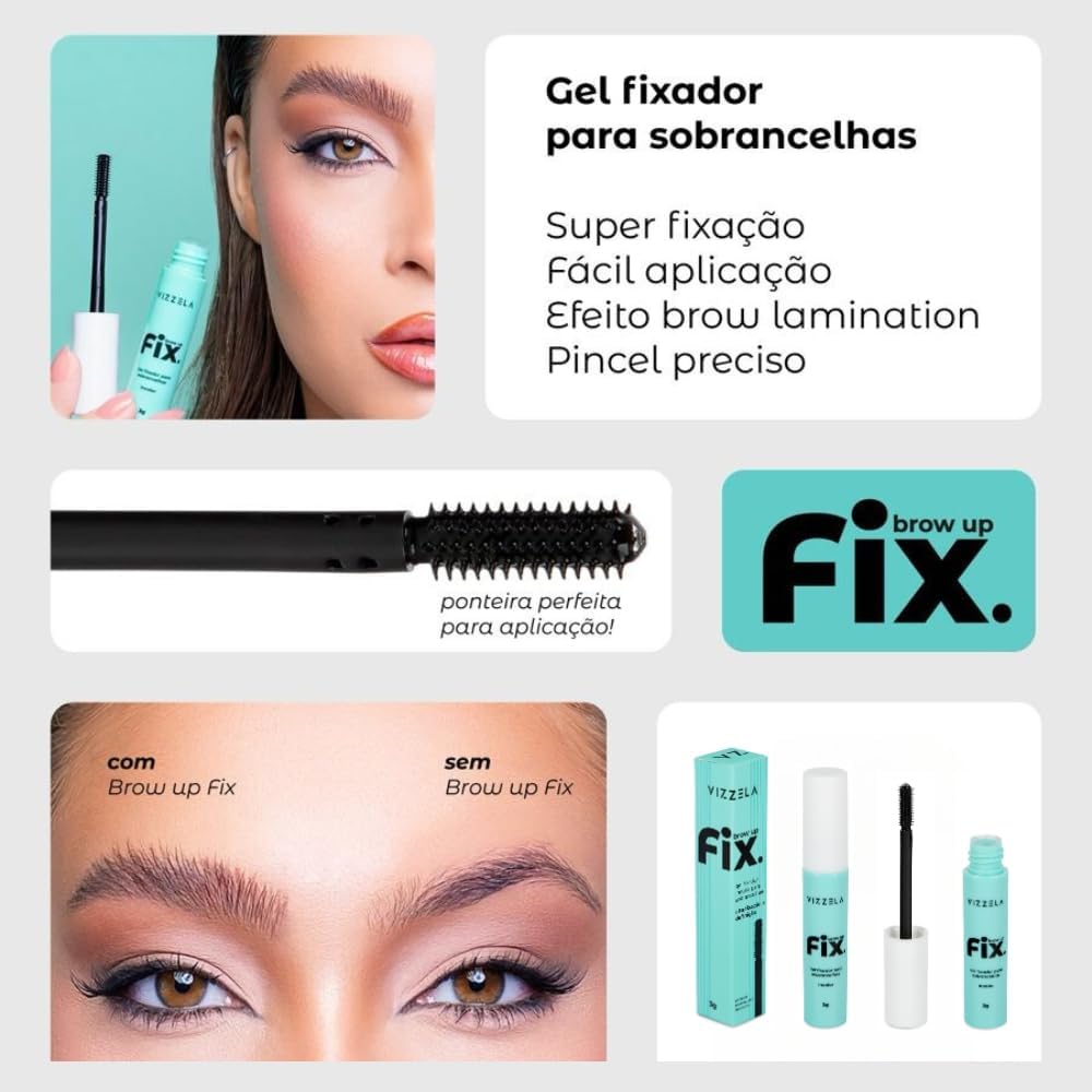 Brow Up Fix - Gel Fixador para Sobrancelhas 2