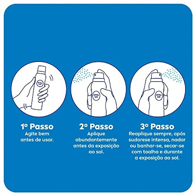 Nivea Sun Protetor Solar Spray Protect & Toque Seco FPS 50 4