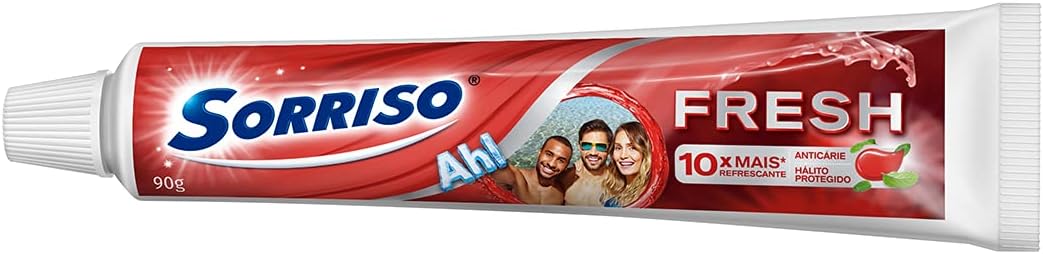 Creme Dental Sorriso Fresh Menthol Impact 5
