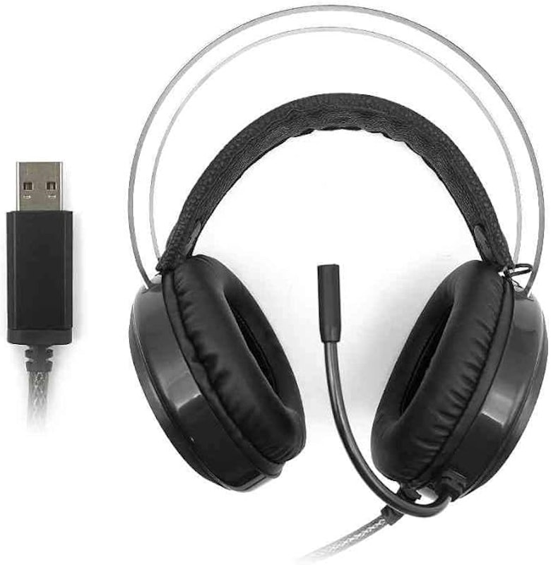 Fone com Microfone Game USB Harrier 3