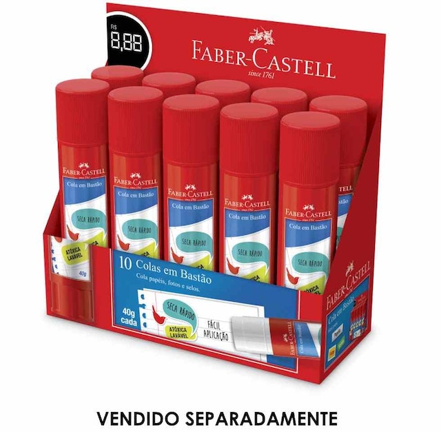 Cola Bastão Faber-Castell 4