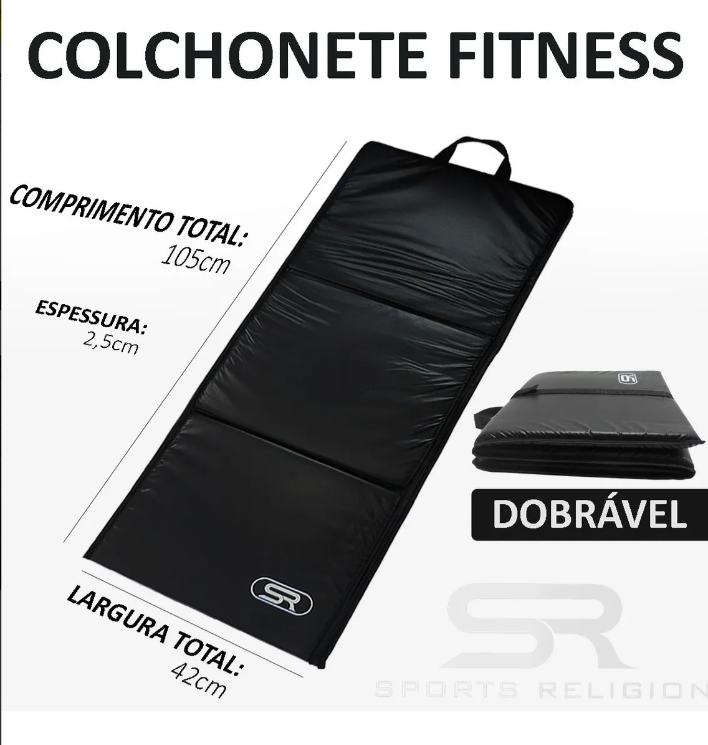 Colchonete Dobrável 105 x 42 x 2,5 cm Sports Religion 2