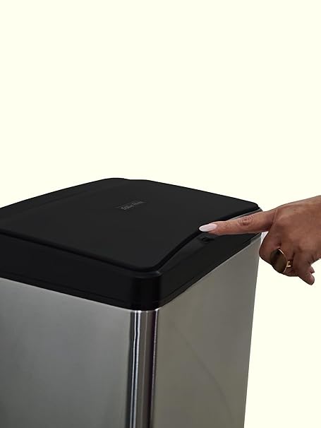 Lixeira de Cozinha Automática com Sensor Aço Inox Premium 50 L 5