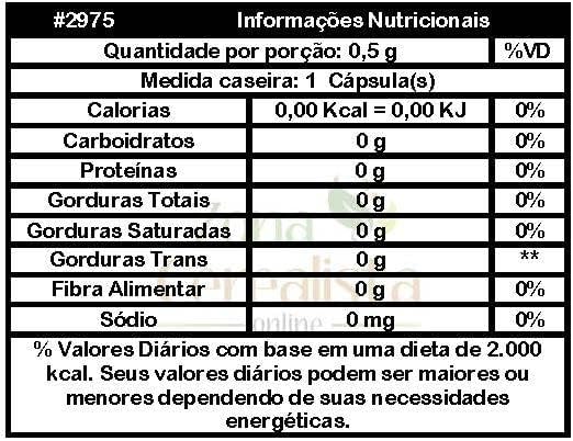 Betacaroteno em Cápsulas 500 mg 3