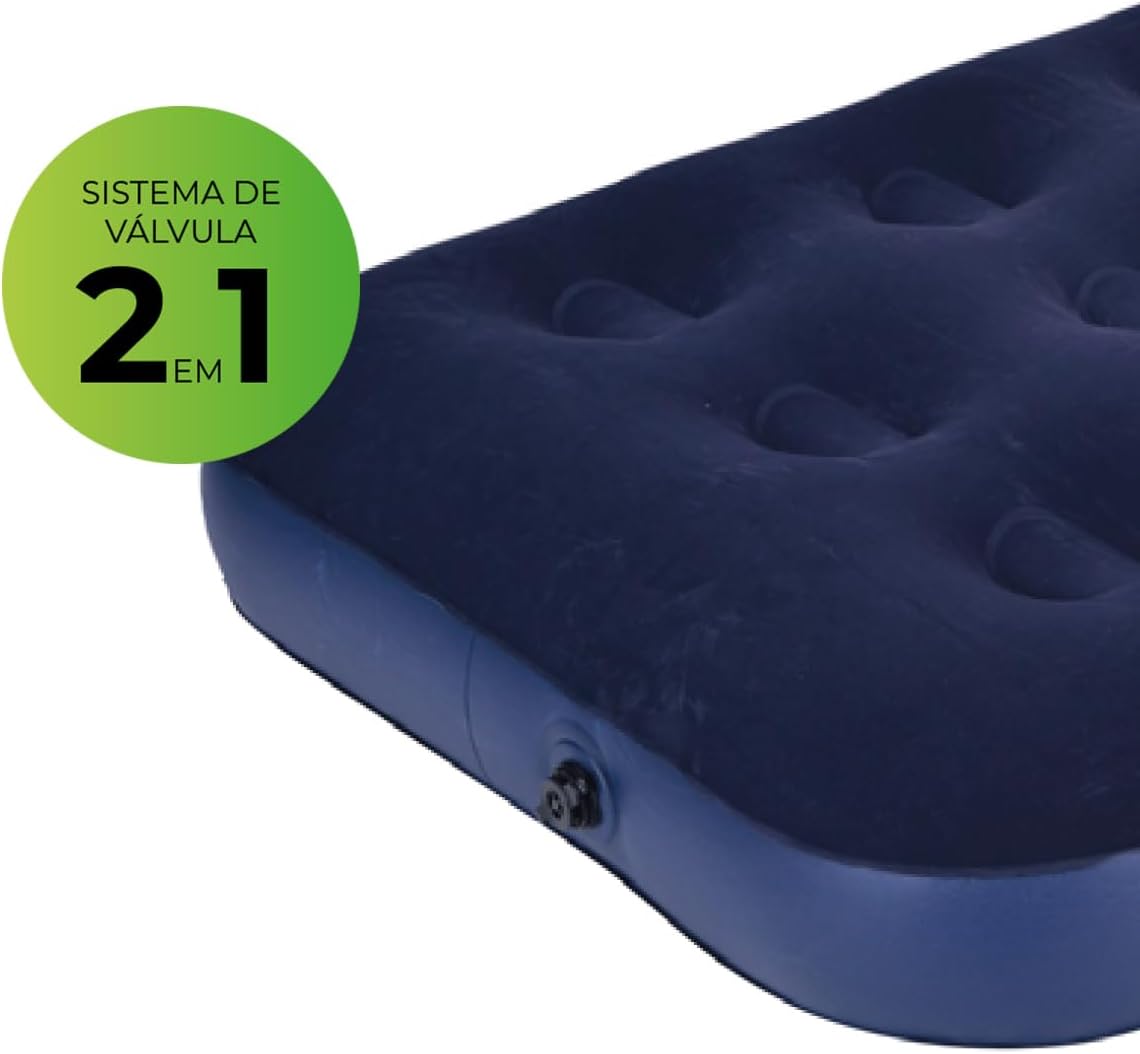 Colchão Inflável Solteiro Multiuso O2Flow 2