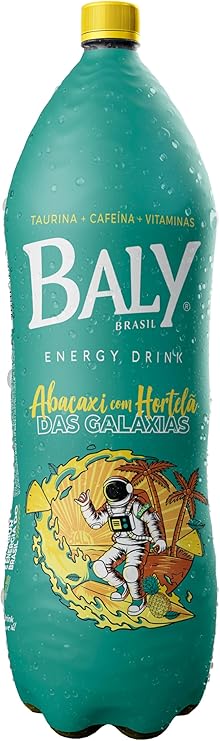 Baly Energy Drink Abacaxi com Hortelã 2 L 1