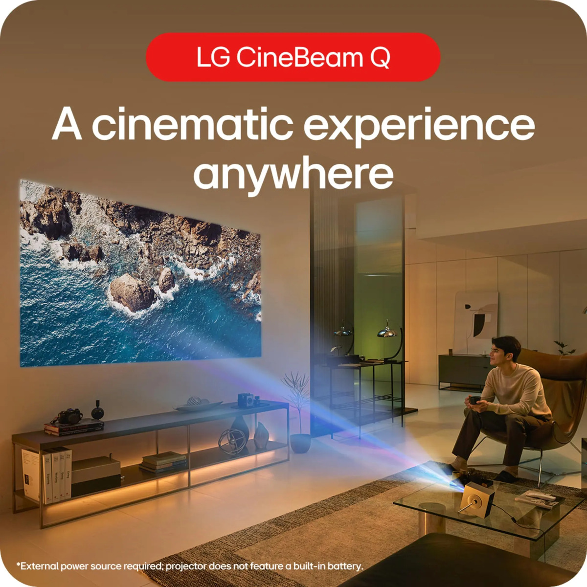 Projetor LG CineBeam Q 4K UHD Laser 2