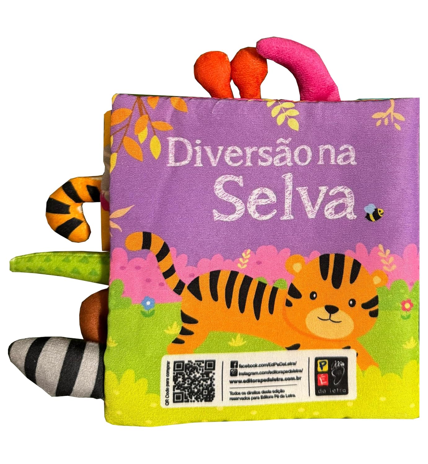 Diversão na Selva - Livro de Pano 2