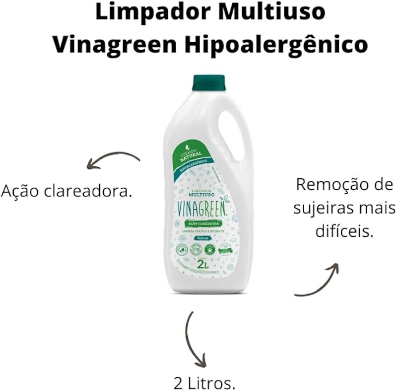 Vinagreen Limpador Multiuso Natural 2