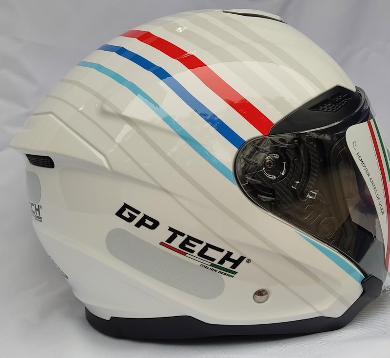 Capacete GP Tech Open OF669 Range Aberto 3