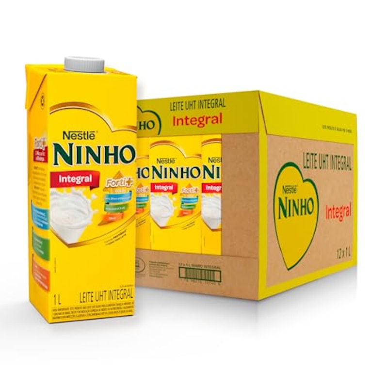Leite NINHO® Forti+ UHT Integral (12 Unidades) 1