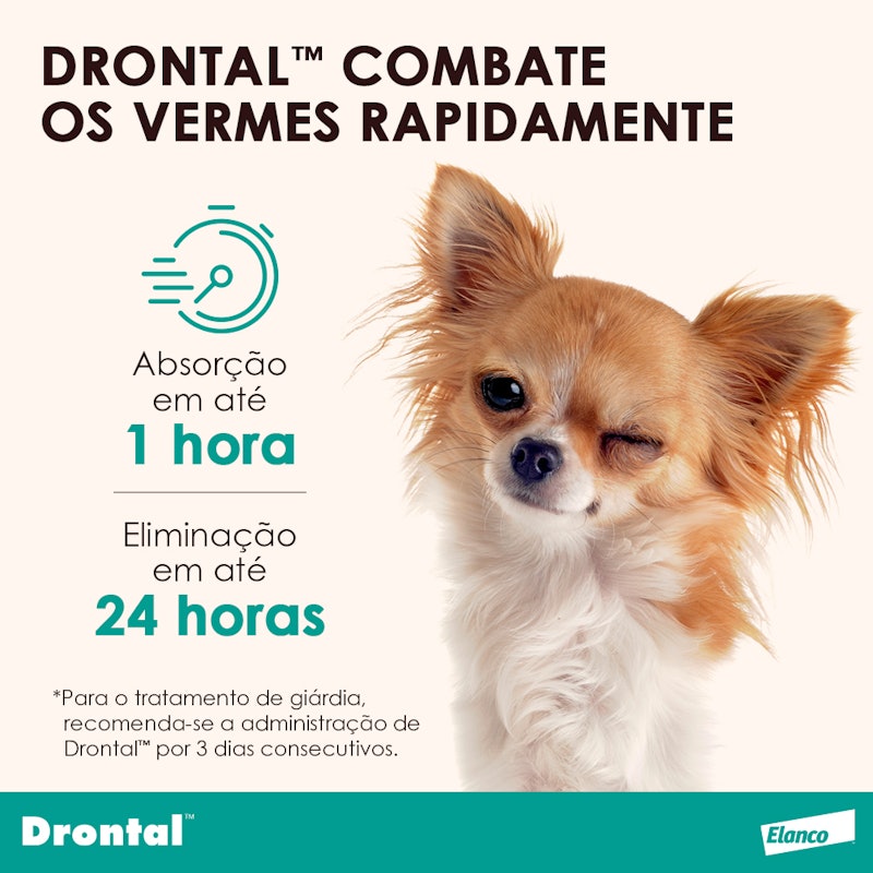 Vermífugo Drontal Plus Sabor Carne 3