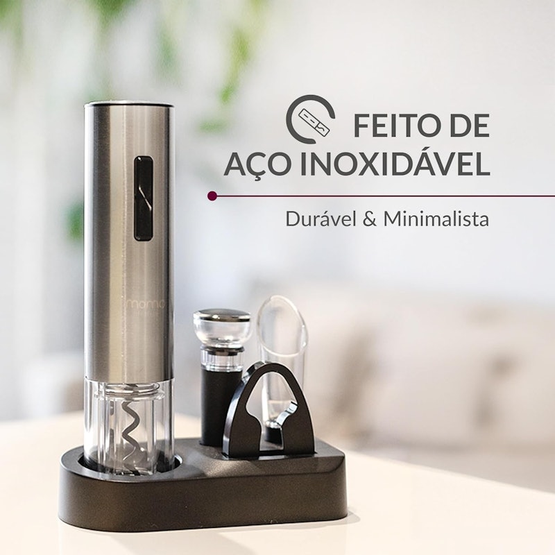 Abridor de Vinho Elétrico WineWiz 4