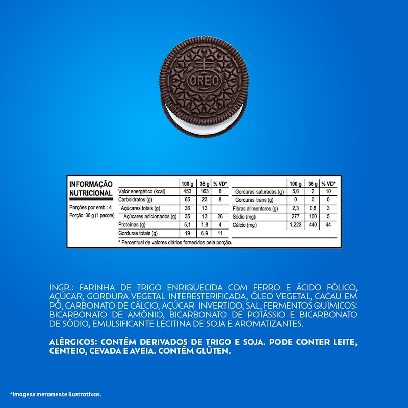 Biscoito Recheado Oreo Original 2