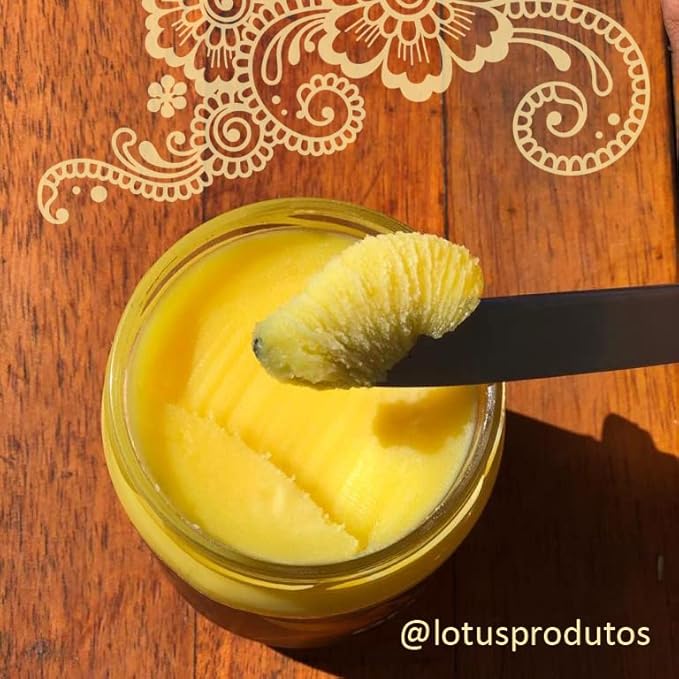 Manteiga Ghee com Sal Rosa 200 g Lotus - Zero Lactose 3