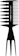 VERTIX Pente Barber Pro Modelador Vertix 1