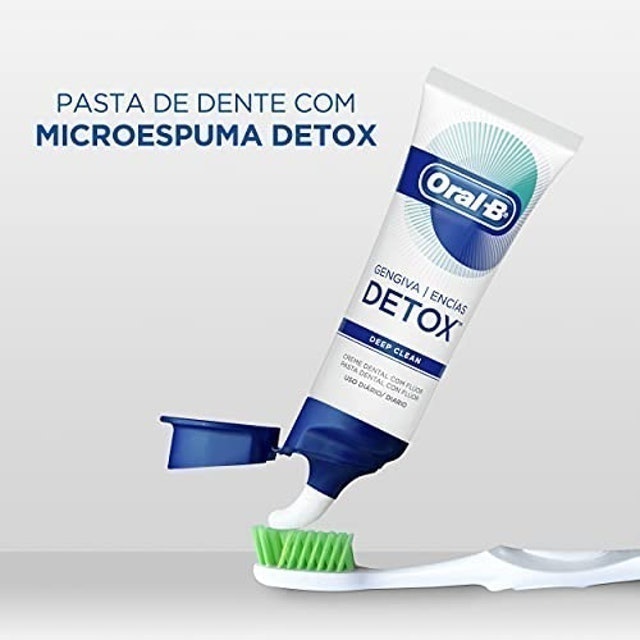 Creme Dental Oral-B Gengiva Detox Deep Clean 2