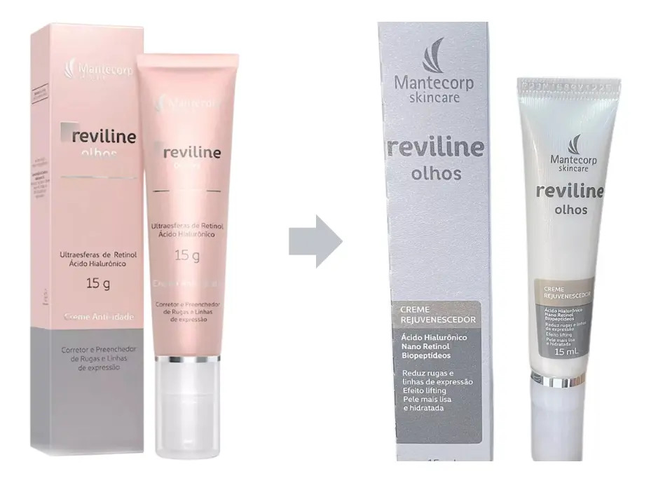 Rejuvenescedor para Área dos Olhos Reviline 3