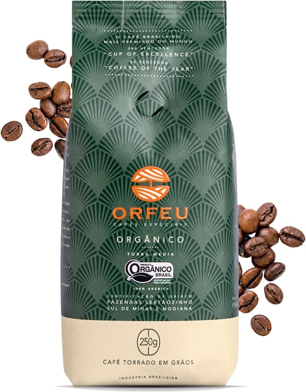 Café em Grãos Orgânico Orfeu 1