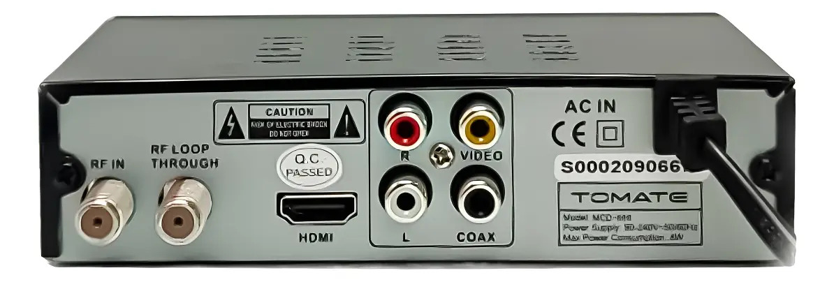 Conversor Digital TV Full HD com Gravador MCD-888 4