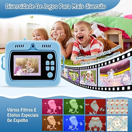 Câmera Infantil Portátil Digital Antuvi 5