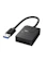 UGREEN Adaptador Ugreen Cr127 Usb 3.0 p Micro Sd e SD Preto 1
