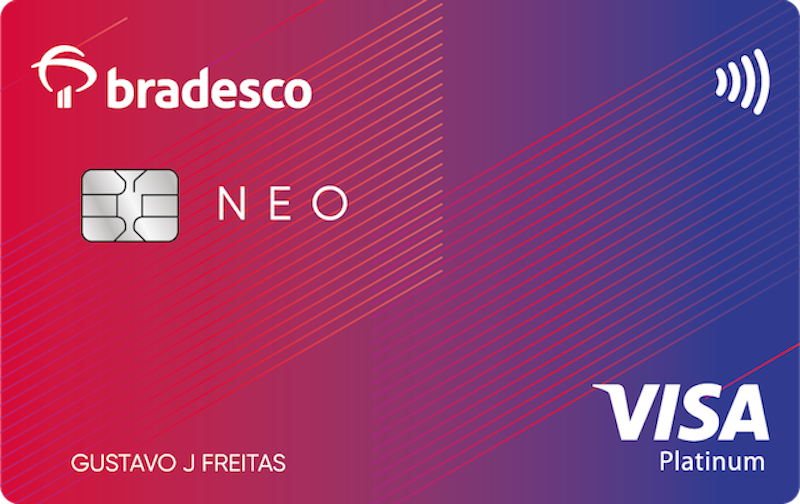 Cartão Bradesco Neo Visa Platinum 1