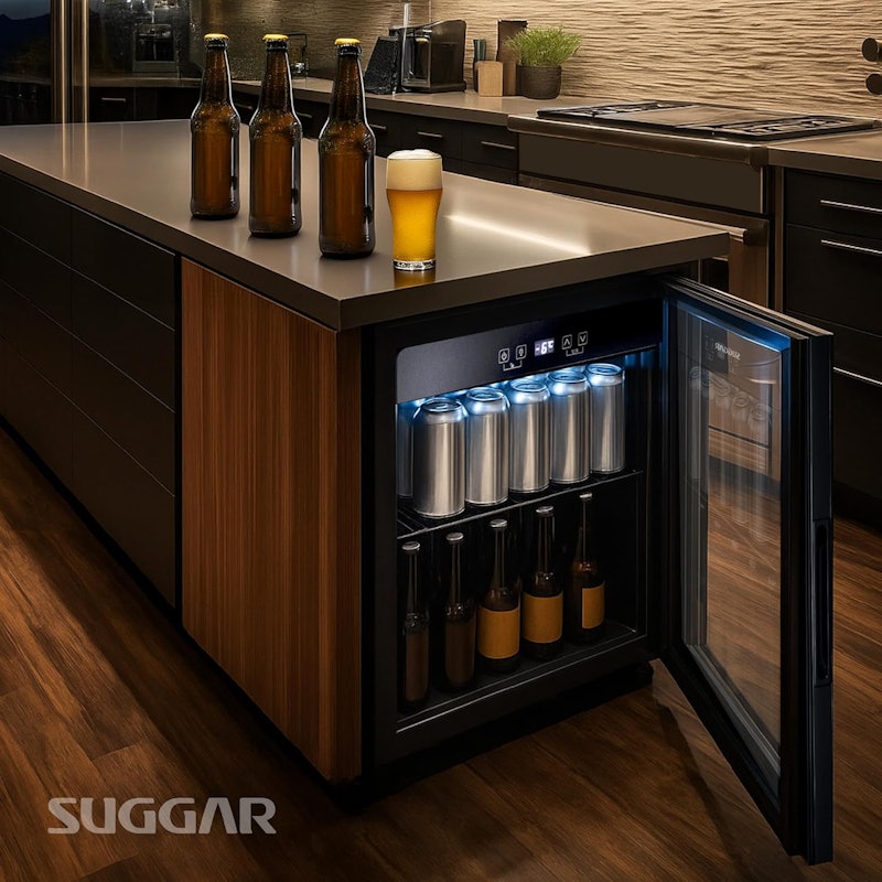 Cervejeira Suggar 48 L com Porta de Vidro 4