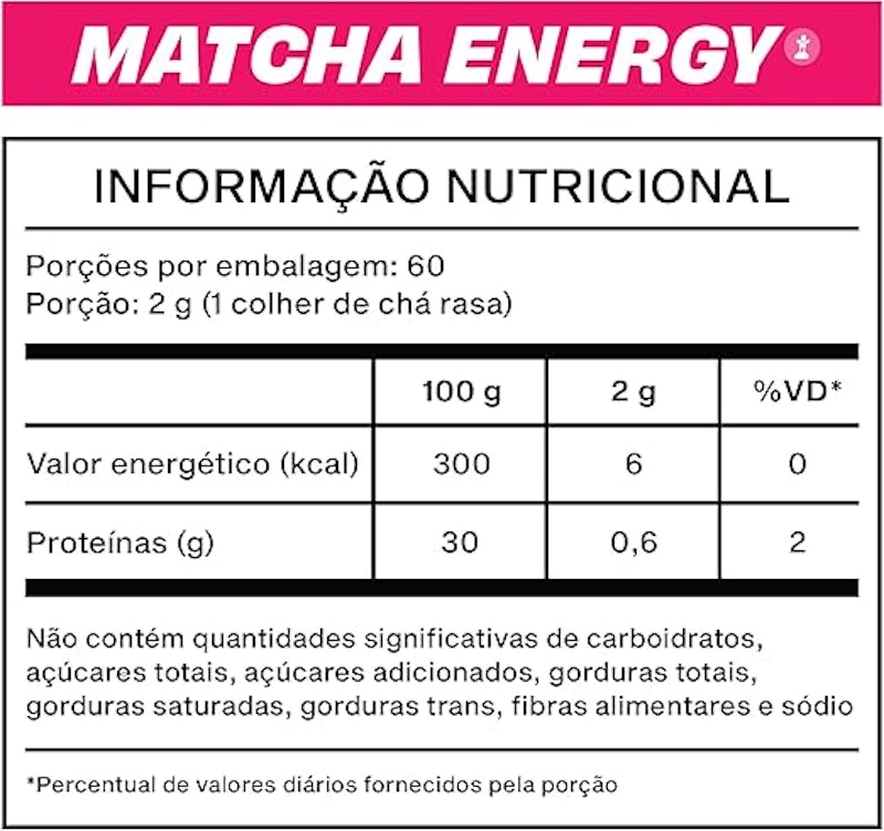 Matcha em Pó Push & Pow 2