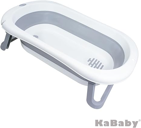 Super Banheira Infantil Antiderrapante KaBaby Cinza 3