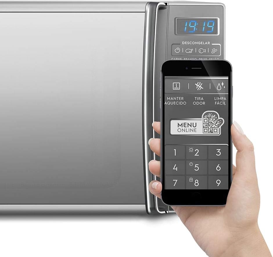 Micro-ondas Electrolux 27 L Inox Espelhado com 55 Receitas Pré-Programadas 3